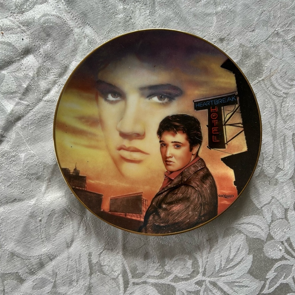 Heartbreak Hotel Decorative Plate
